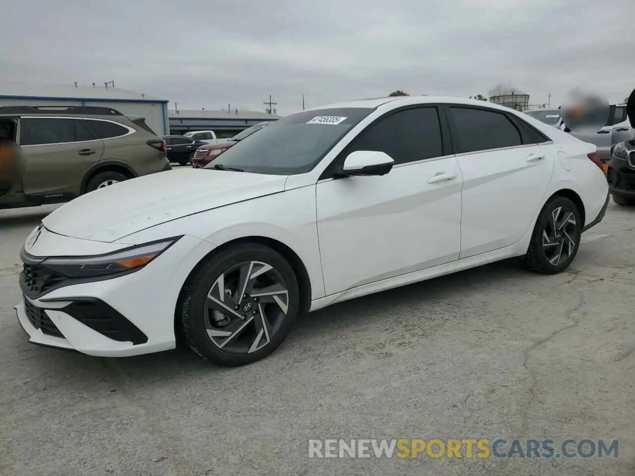 1 Photograph of a damaged car KMHLP4DG9RU661275 HYUNDAI ELANTRA 2024