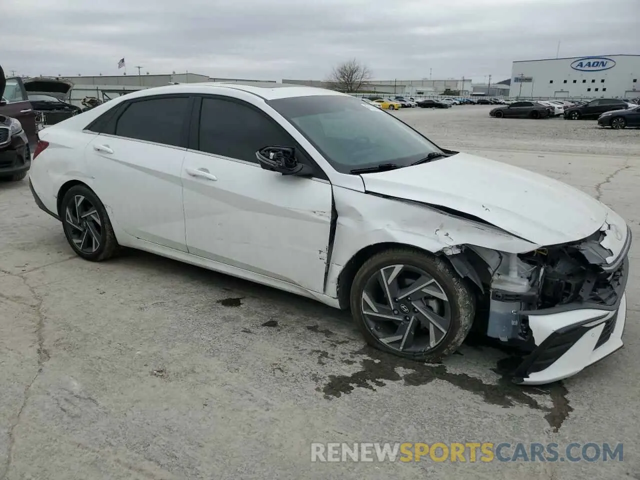 4 Photograph of a damaged car KMHLP4DG9RU661275 HYUNDAI ELANTRA 2024