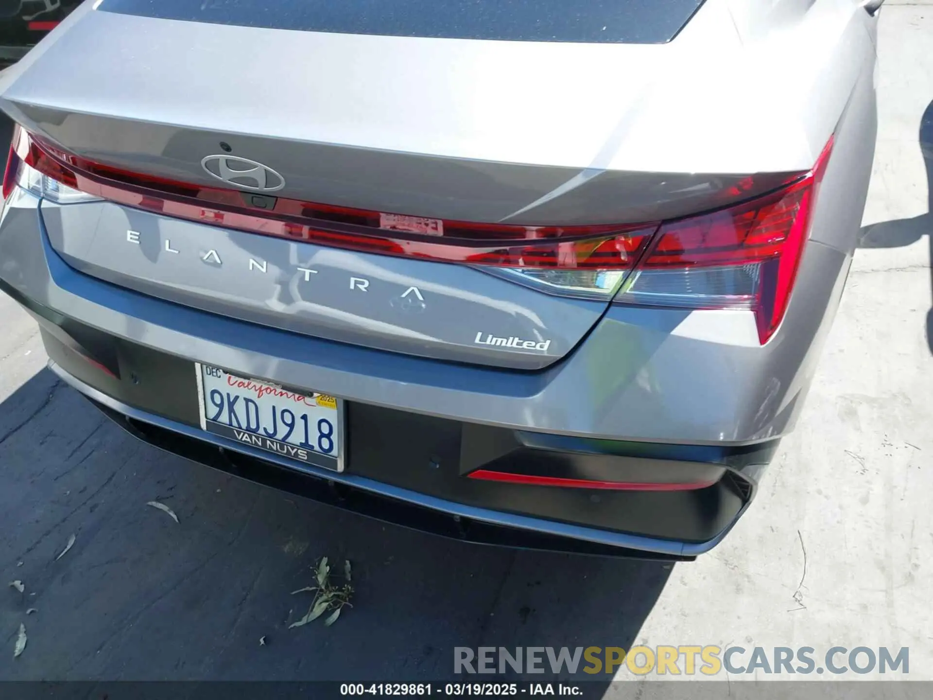 17 Photograph of a damaged car KMHLP4DG9RU690159 HYUNDAI ELANTRA 2024