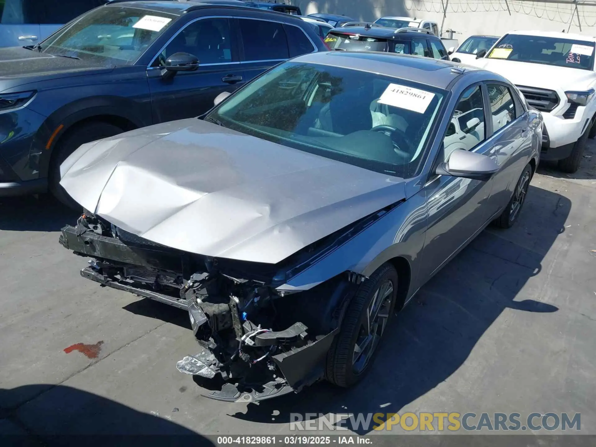 2 Photograph of a damaged car KMHLP4DG9RU690159 HYUNDAI ELANTRA 2024