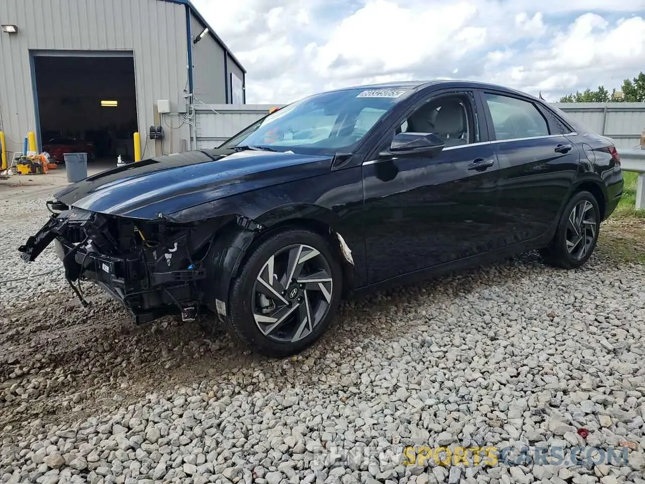 1 Photograph of a damaged car KMHLP4DG9RU730501 HYUNDAI ELANTRA 2024