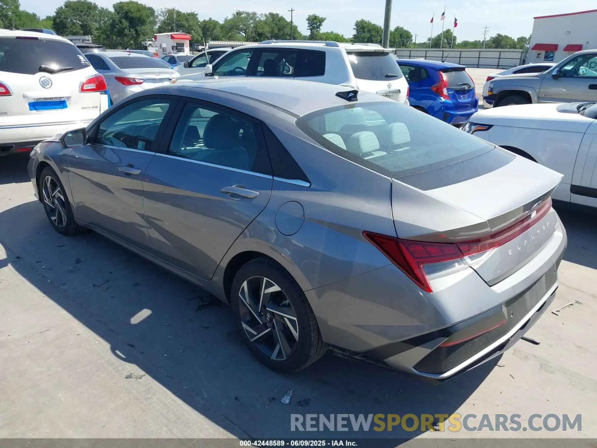 3 Photograph of a damaged car KMHLP4DG9RU814222 HYUNDAI ELANTRA 2024