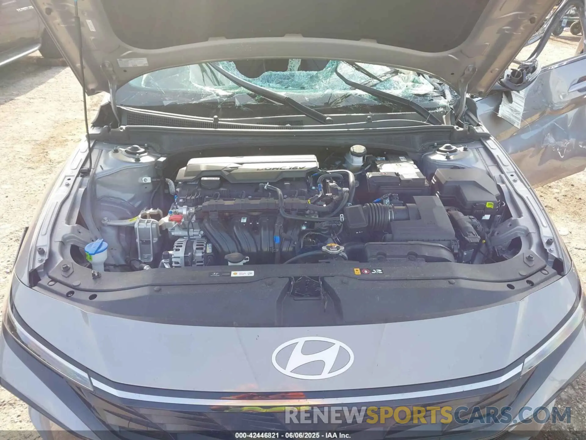 10 Photograph of a damaged car KMHLP4DG9RU827200 HYUNDAI ELANTRA 2024