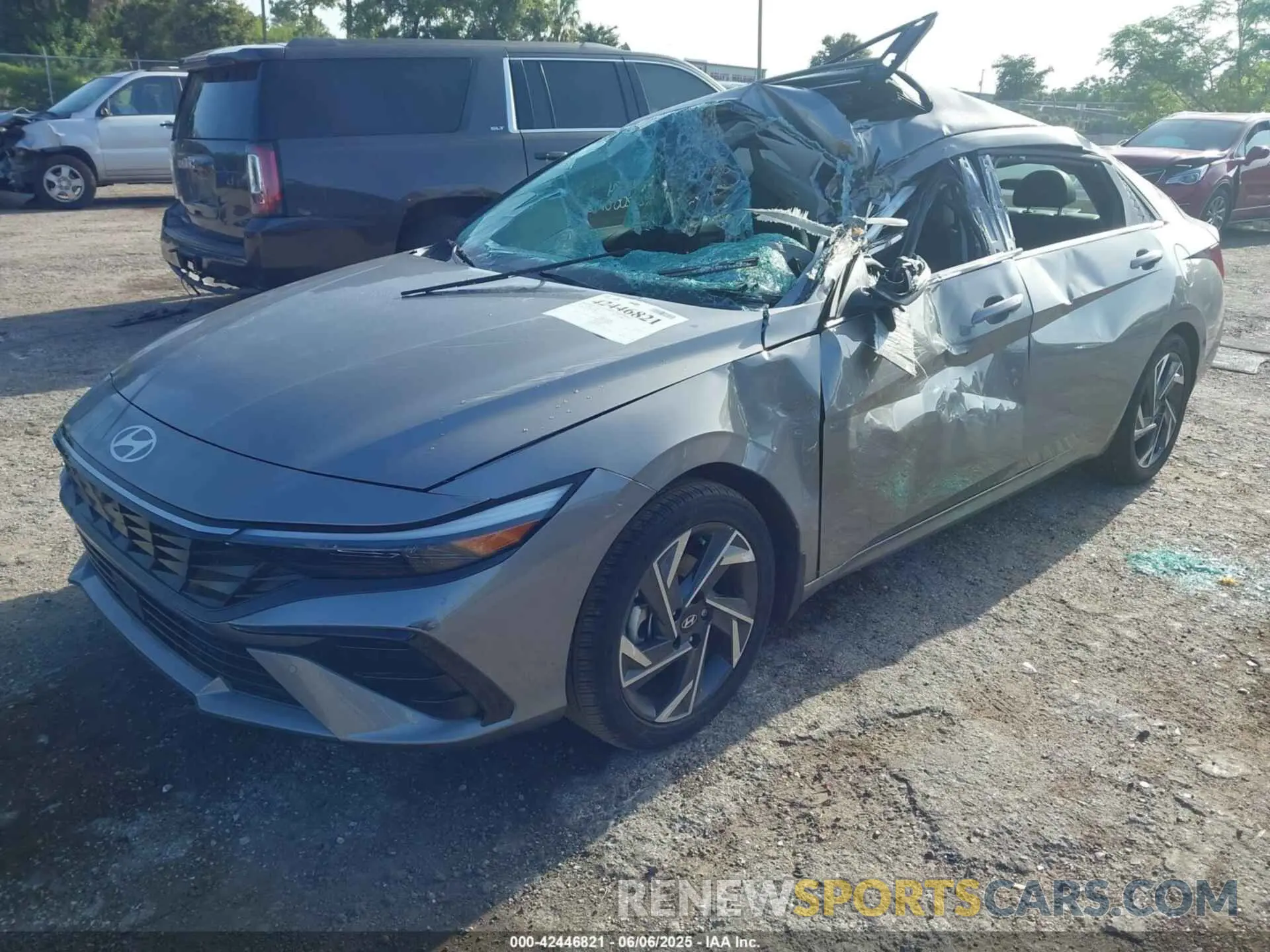 2 Photograph of a damaged car KMHLP4DG9RU827200 HYUNDAI ELANTRA 2024