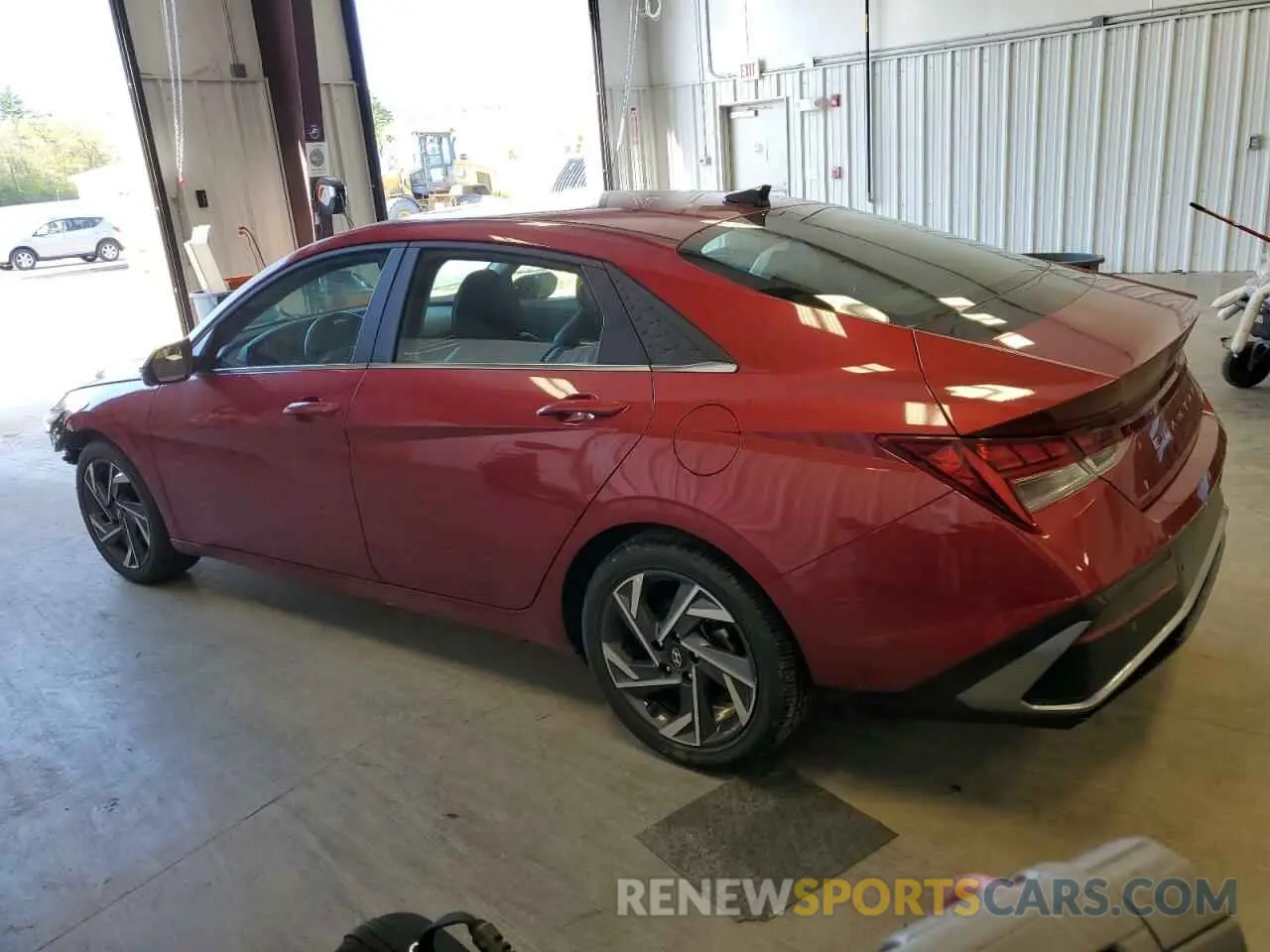 2 Photograph of a damaged car KMHLP4DGXRU648244 HYUNDAI ELANTRA 2024