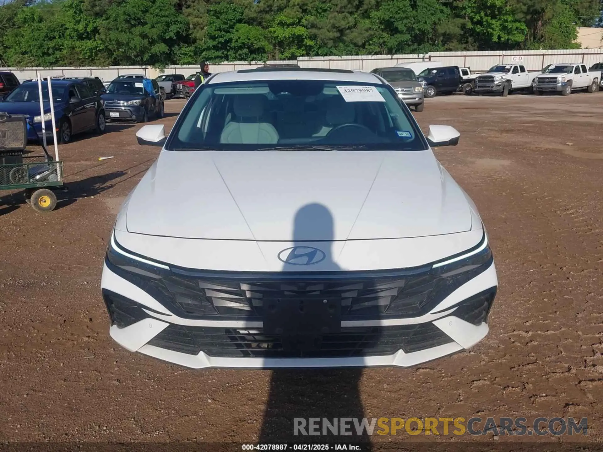12 Photograph of a damaged car KMHLP4DGXRU775401 HYUNDAI ELANTRA 2024