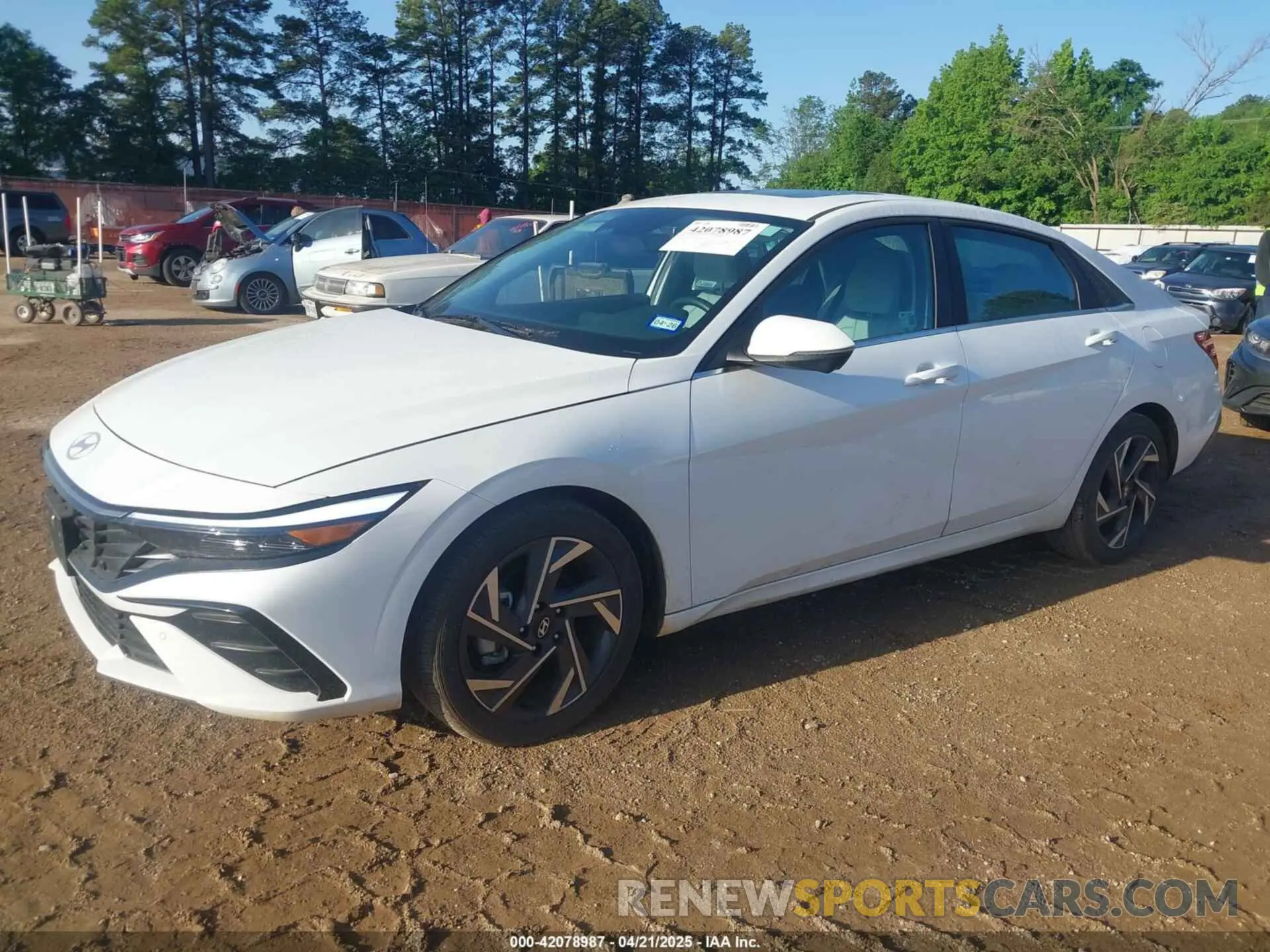 2 Photograph of a damaged car KMHLP4DGXRU775401 HYUNDAI ELANTRA 2024