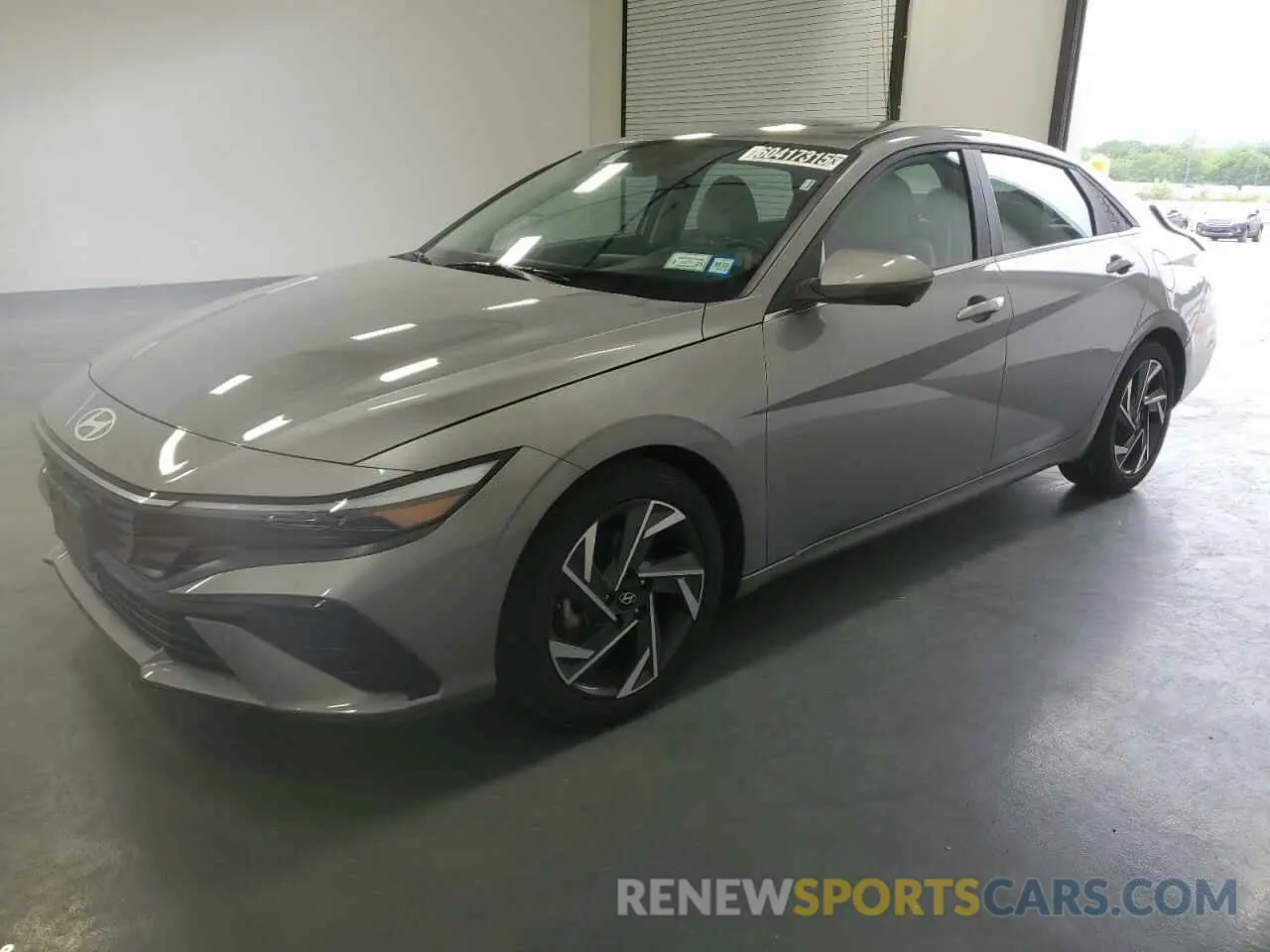 1 Photograph of a damaged car KMHLP4DGXRU802905 HYUNDAI ELANTRA 2024