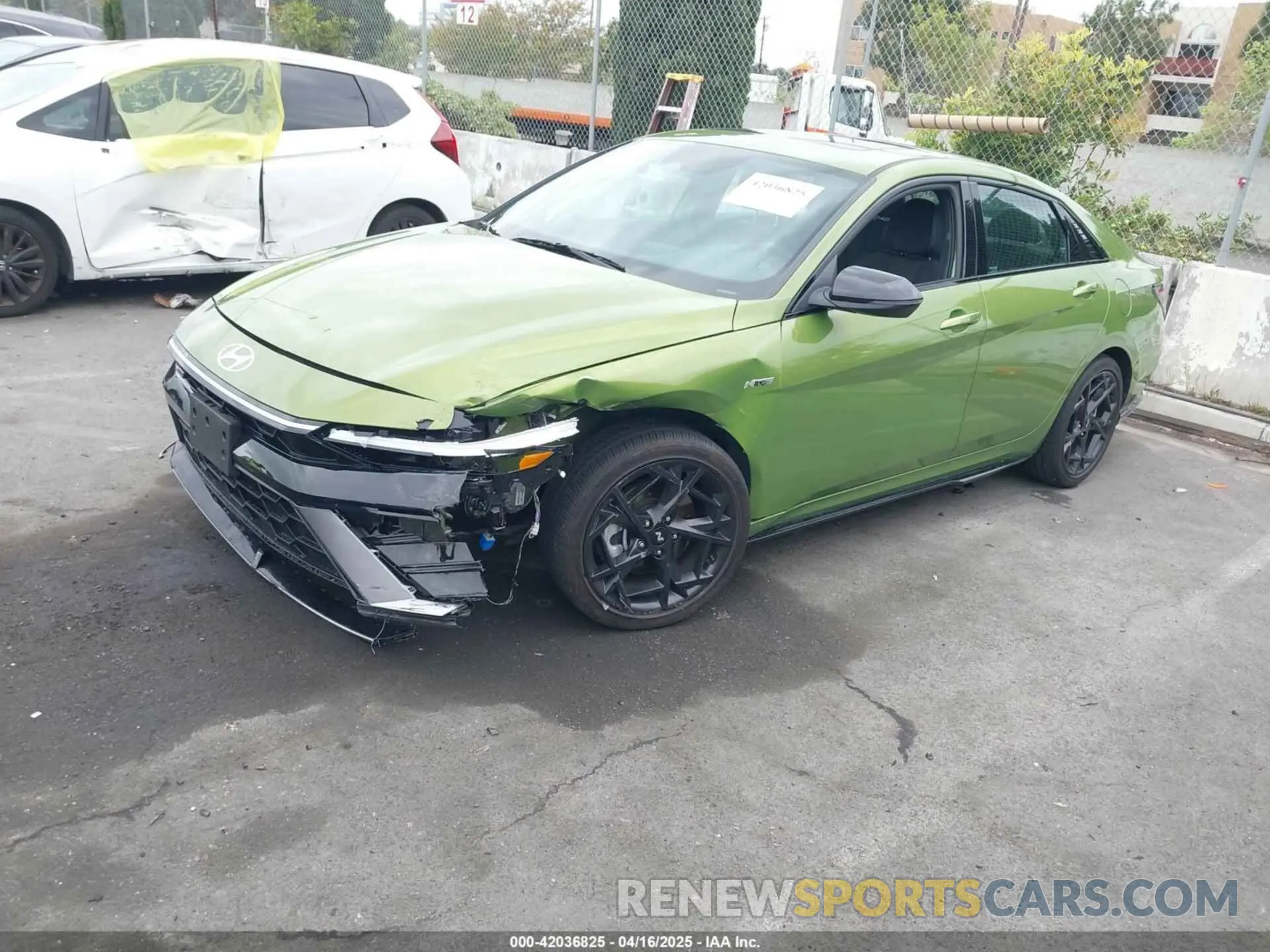 2 Photograph of a damaged car KMHLR4DF1RU736388 HYUNDAI ELANTRA 2024