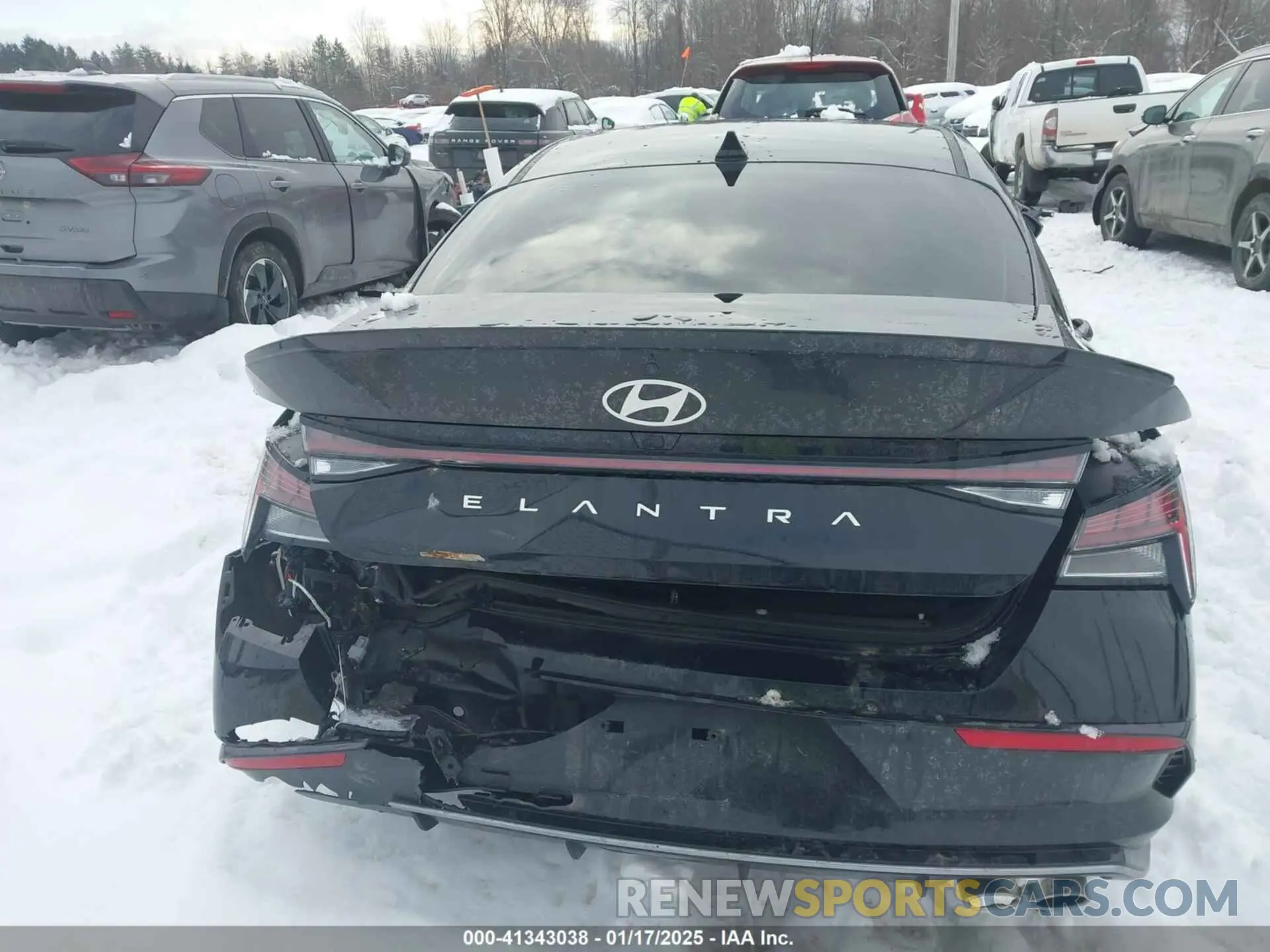 17 Photograph of a damaged car KMHLR4DF1RU812434 HYUNDAI ELANTRA 2024