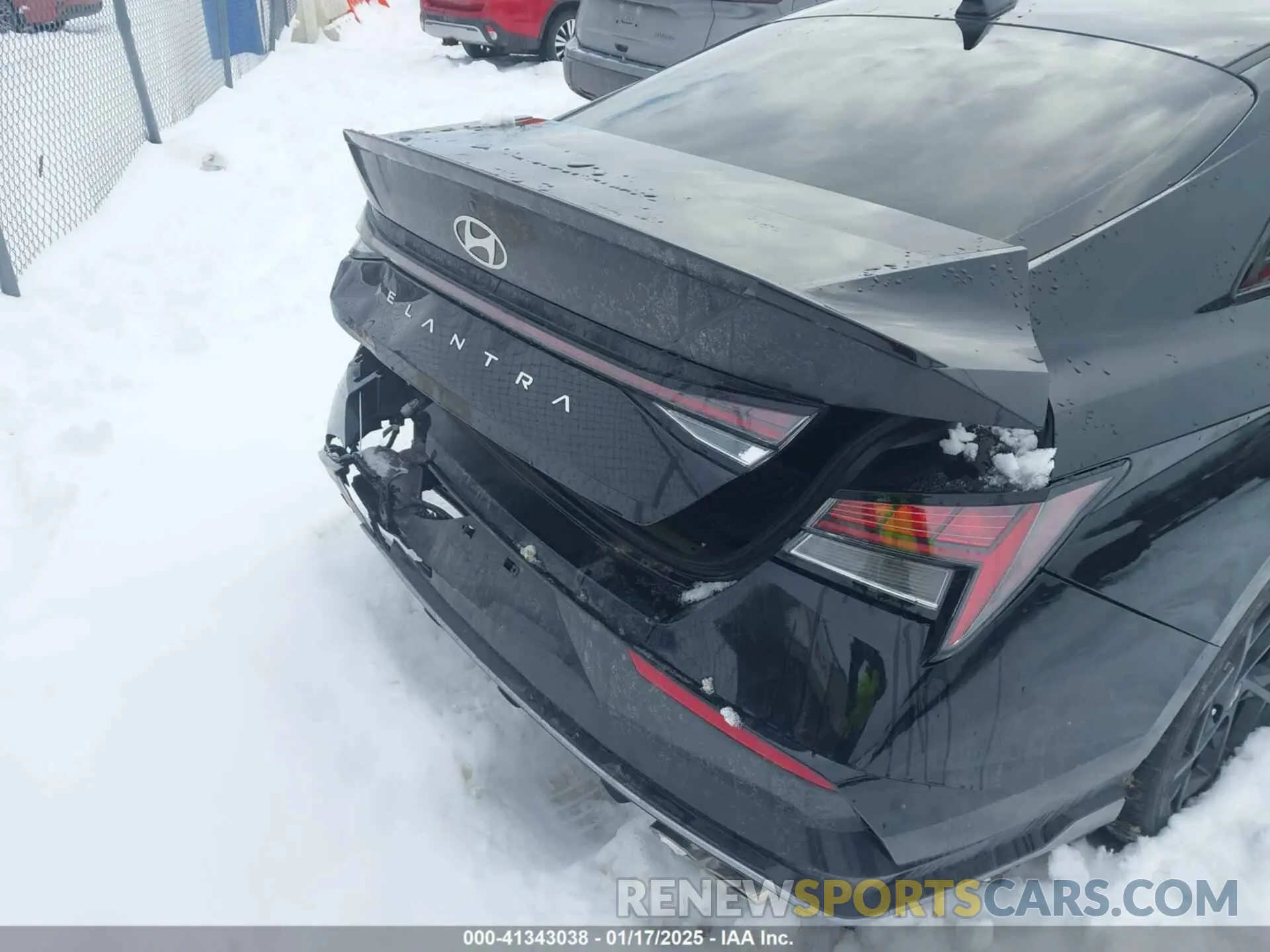 6 Photograph of a damaged car KMHLR4DF1RU812434 HYUNDAI ELANTRA 2024