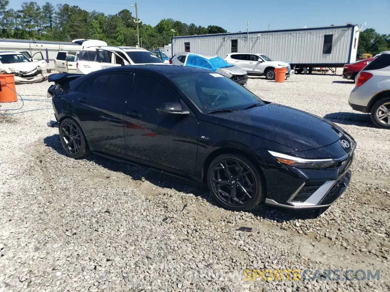 4 Photograph of a damaged car KMHLR4DF2RU728445 HYUNDAI ELANTRA 2024
