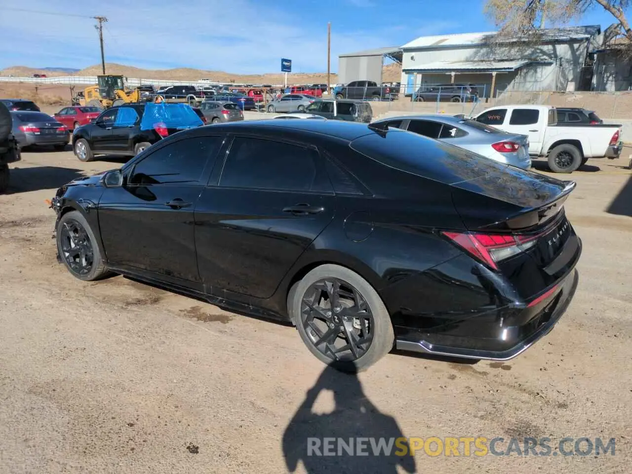 2 Photograph of a damaged car KMHLR4DF2RU748209 HYUNDAI ELANTRA 2024