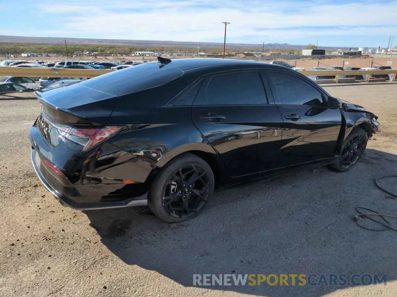 3 Photograph of a damaged car KMHLR4DF2RU748209 HYUNDAI ELANTRA 2024