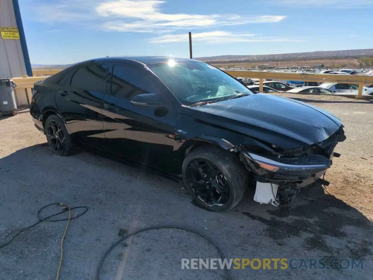 4 Photograph of a damaged car KMHLR4DF2RU748209 HYUNDAI ELANTRA 2024