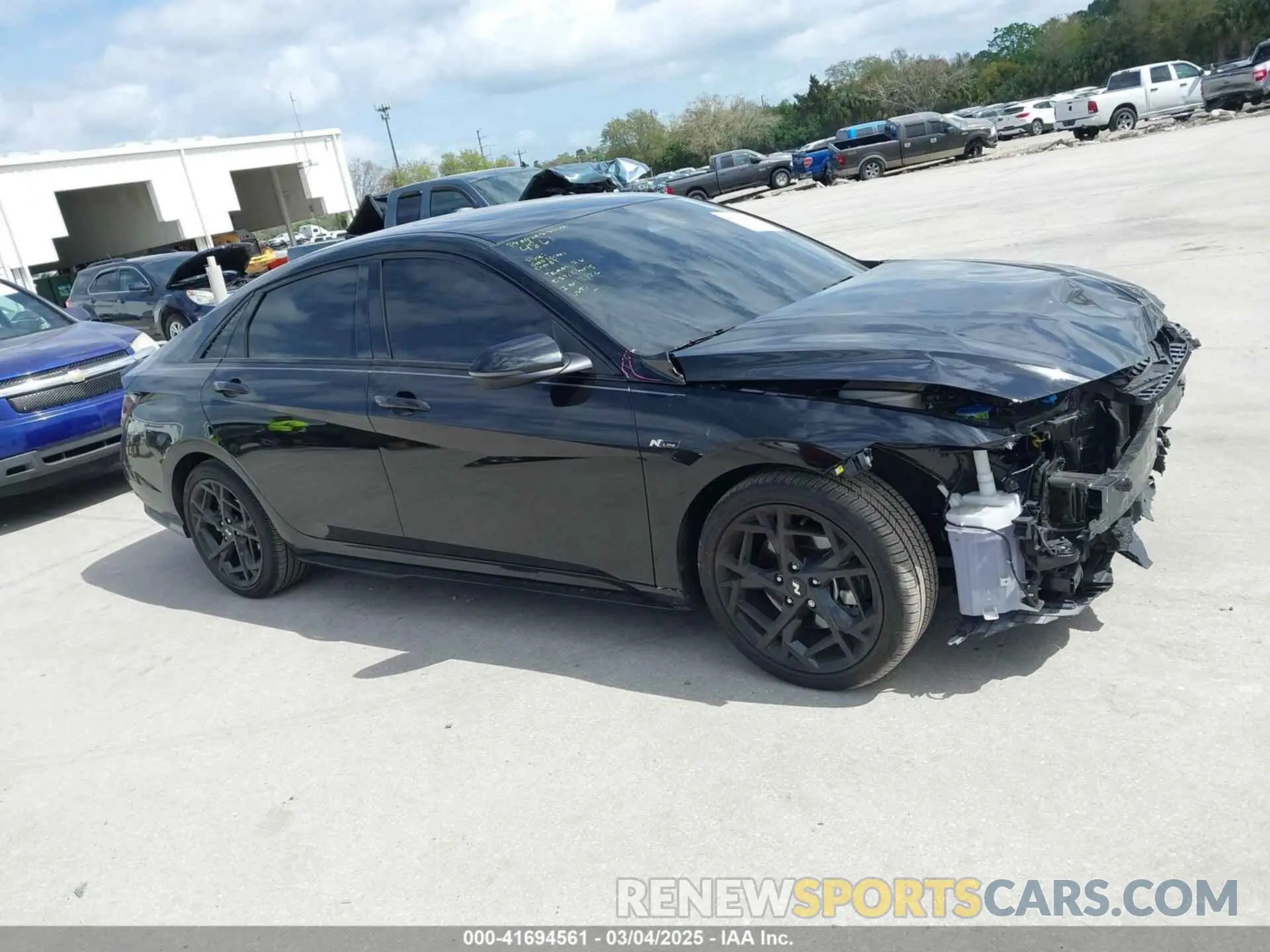 13 Photograph of a damaged car KMHLR4DF2RU810241 HYUNDAI ELANTRA 2024