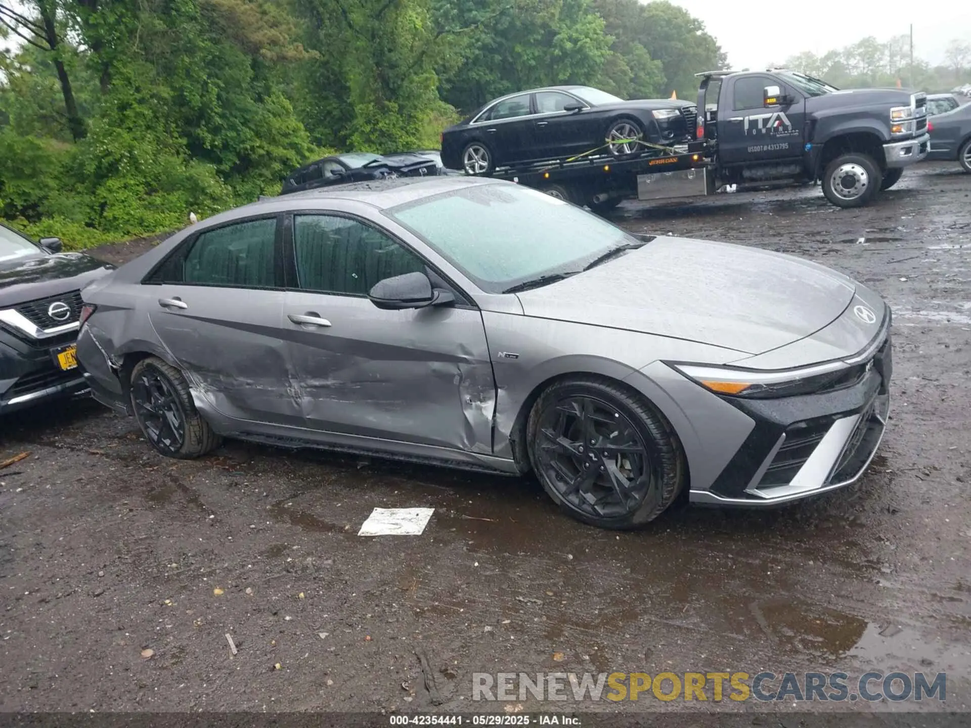 13 Photograph of a damaged car KMHLR4DF5RU737091 HYUNDAI ELANTRA 2024