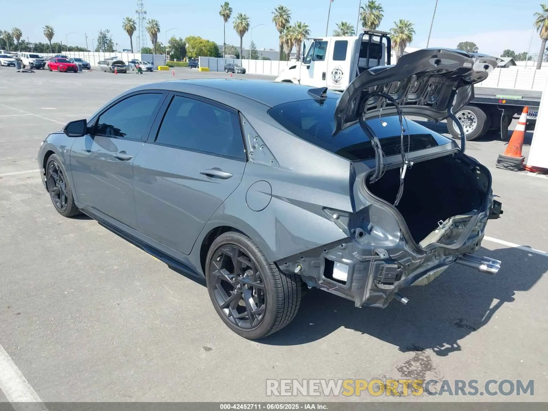 3 Photograph of a damaged car KMHLR4DF6RU725970 HYUNDAI ELANTRA 2024