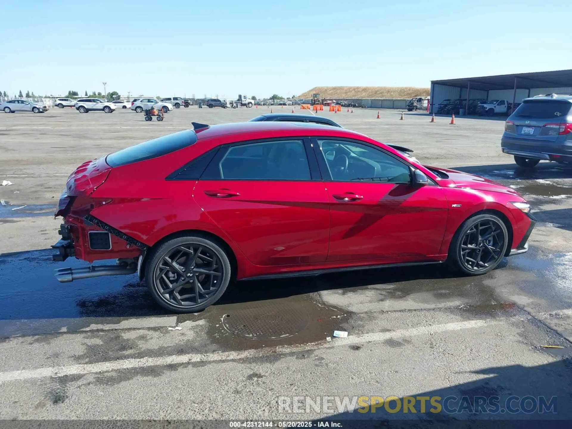 14 Photograph of a damaged car KMHLR4DF9RU736137 HYUNDAI ELANTRA 2024