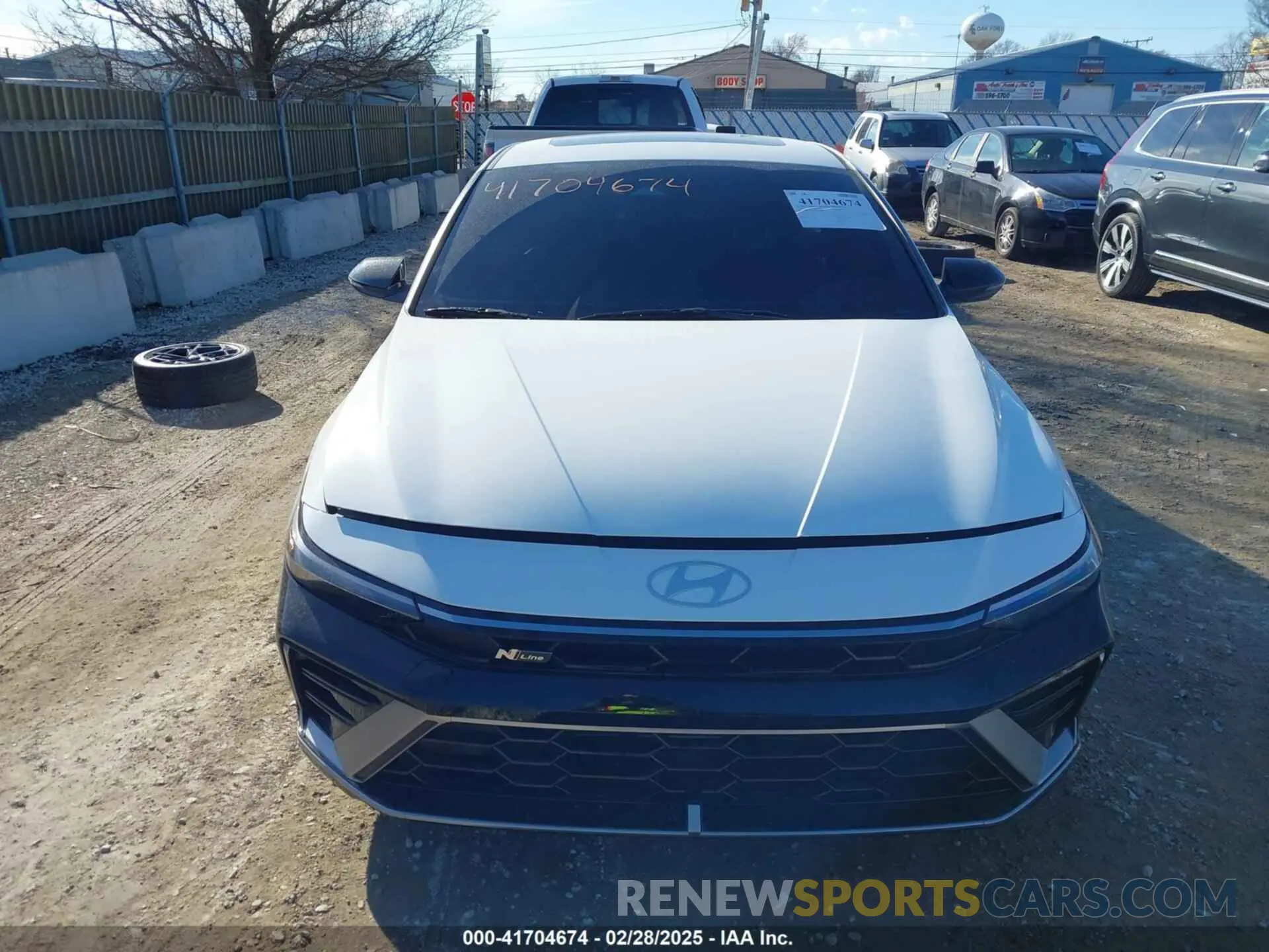 13 Photograph of a damaged car KMHLR4DFXRU821018 HYUNDAI ELANTRA 2024