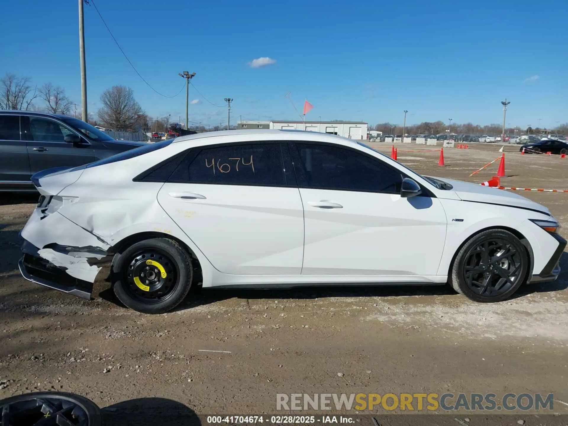 14 Photograph of a damaged car KMHLR4DFXRU821018 HYUNDAI ELANTRA 2024