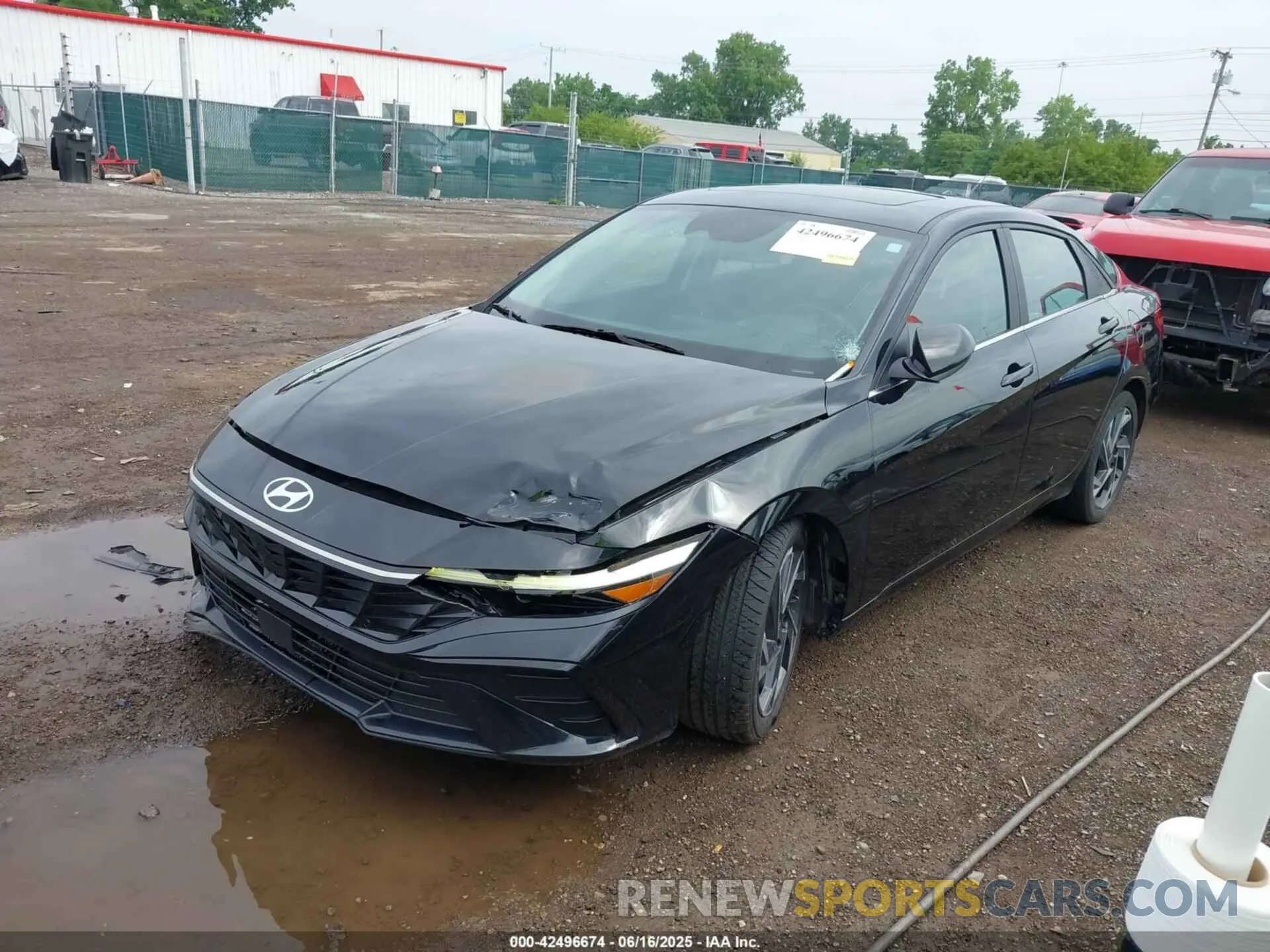 2 Photograph of a damaged car KMHLS4DG0RU643875 HYUNDAI ELANTRA 2024
