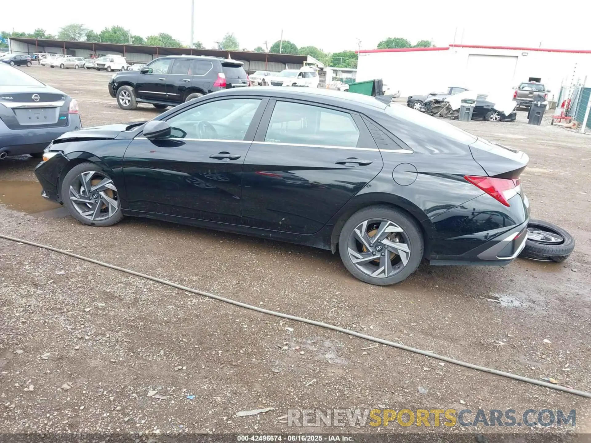 3 Photograph of a damaged car KMHLS4DG0RU643875 HYUNDAI ELANTRA 2024