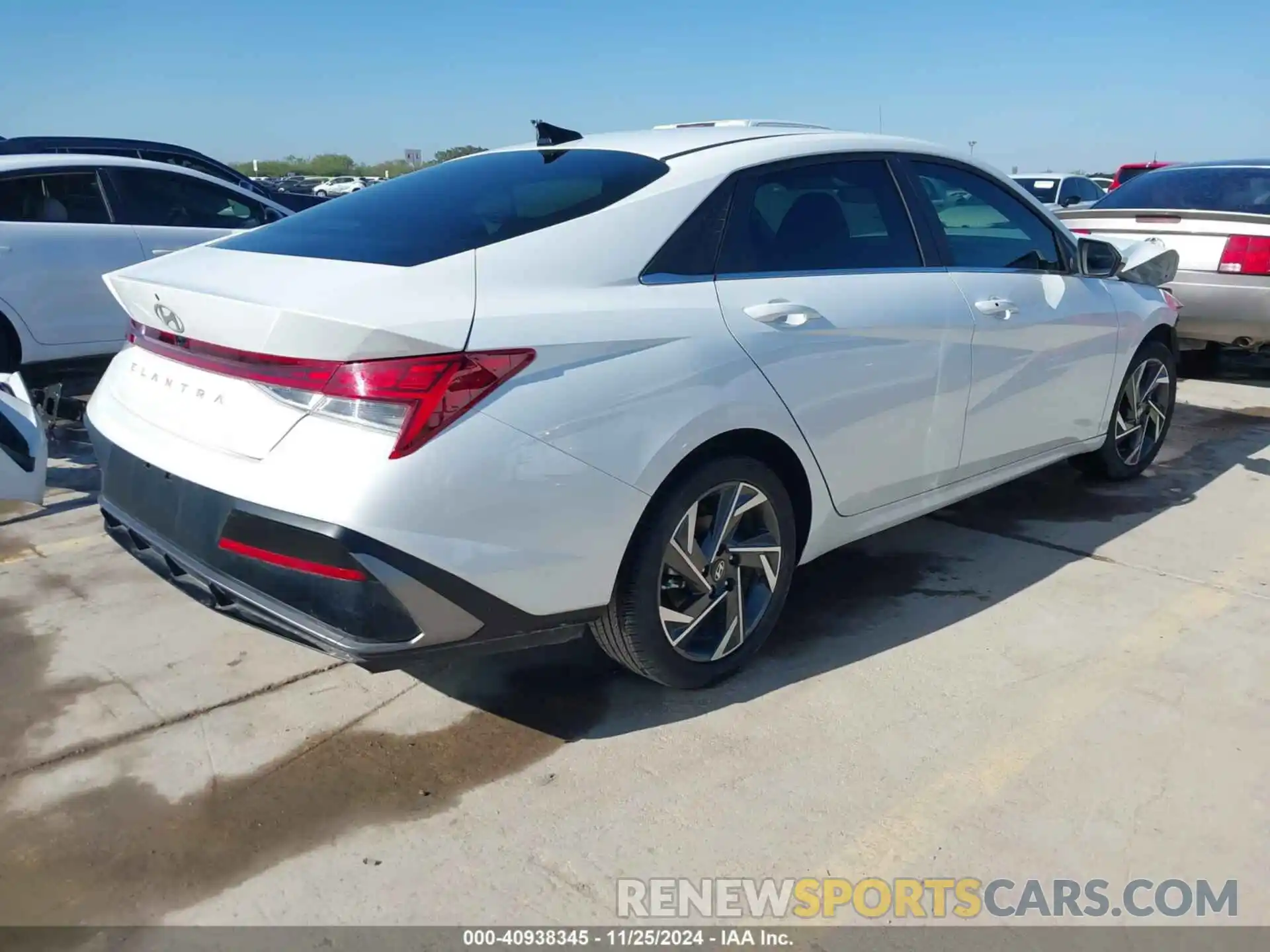 4 Photograph of a damaged car KMHLS4DG0RU660241 HYUNDAI ELANTRA 2024