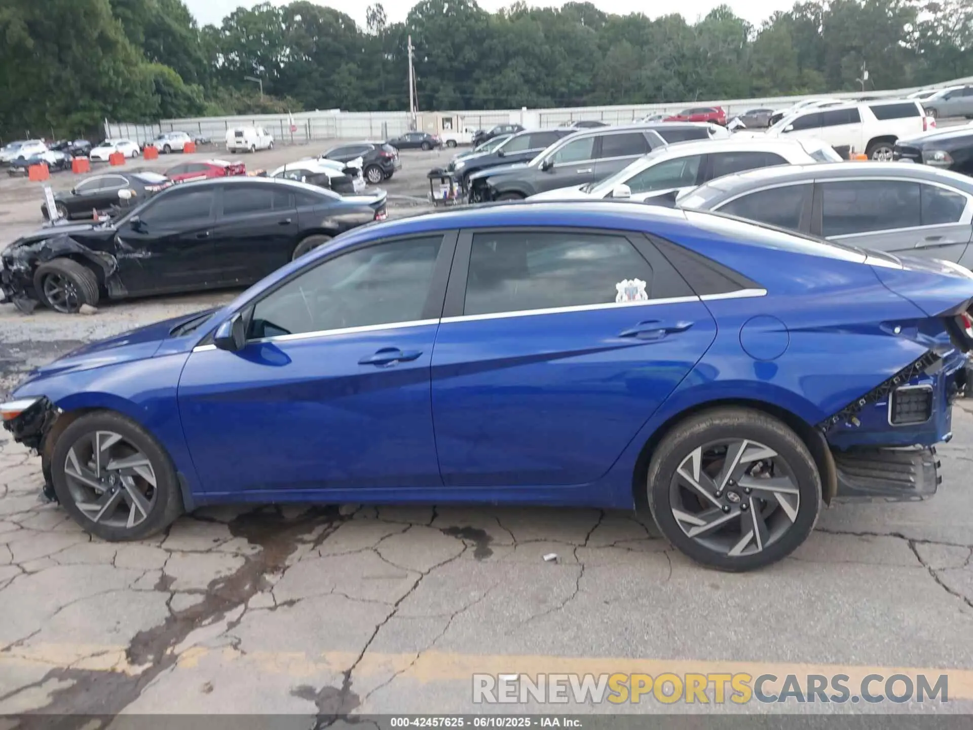 14 Photograph of a damaged car KMHLS4DG0RU711785 HYUNDAI ELANTRA 2024
