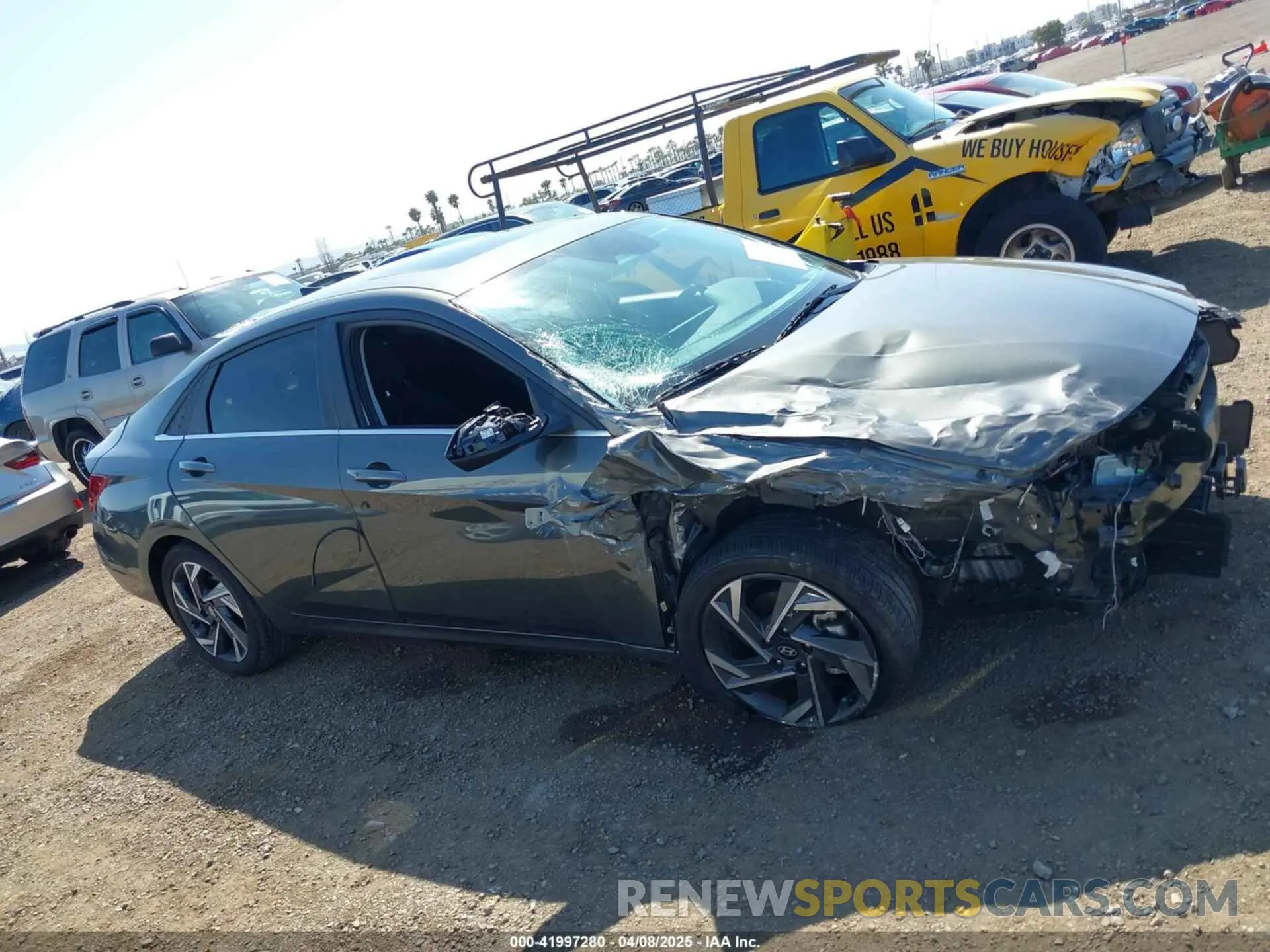 13 Photograph of a damaged car KMHLS4DG0RU738694 HYUNDAI ELANTRA 2024