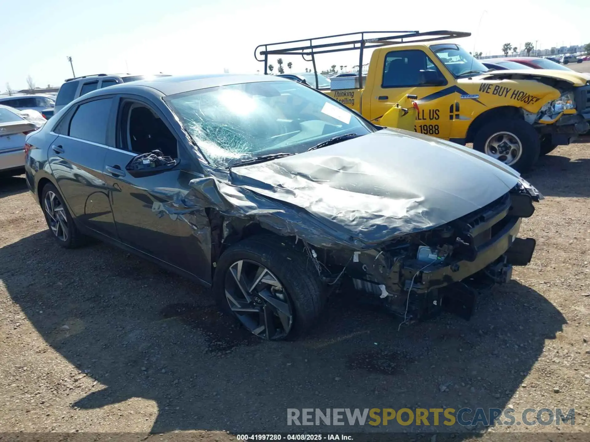 6 Photograph of a damaged car KMHLS4DG0RU738694 HYUNDAI ELANTRA 2024