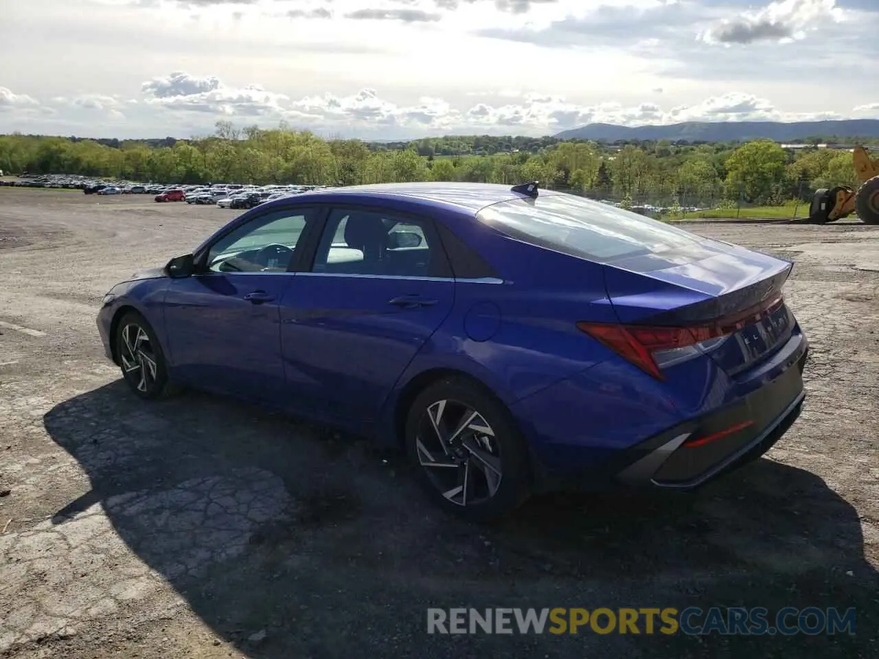 2 Photograph of a damaged car KMHLS4DG0RU772649 HYUNDAI ELANTRA 2024