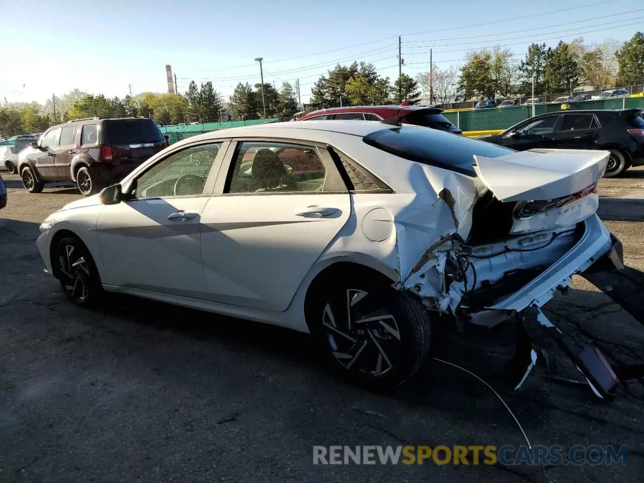 2 Photograph of a damaged car KMHLS4DG0RU783442 HYUNDAI ELANTRA 2024