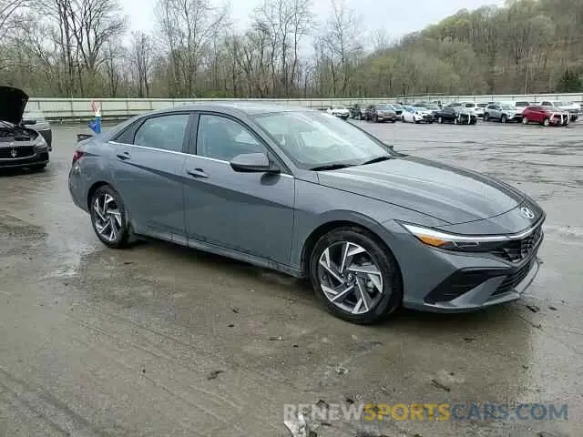 13 Photograph of a damaged car KMHLS4DG0RU786065 HYUNDAI ELANTRA 2024