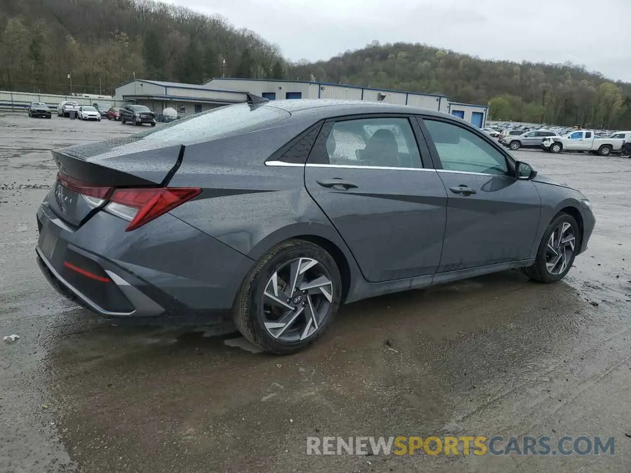 3 Photograph of a damaged car KMHLS4DG0RU786065 HYUNDAI ELANTRA 2024