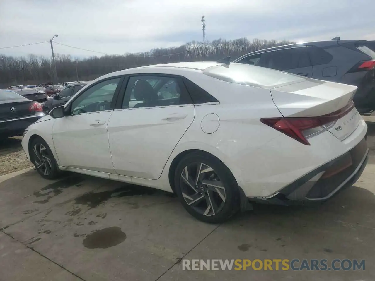 2 Photograph of a damaged car KMHLS4DG0RU816262 HYUNDAI ELANTRA 2024