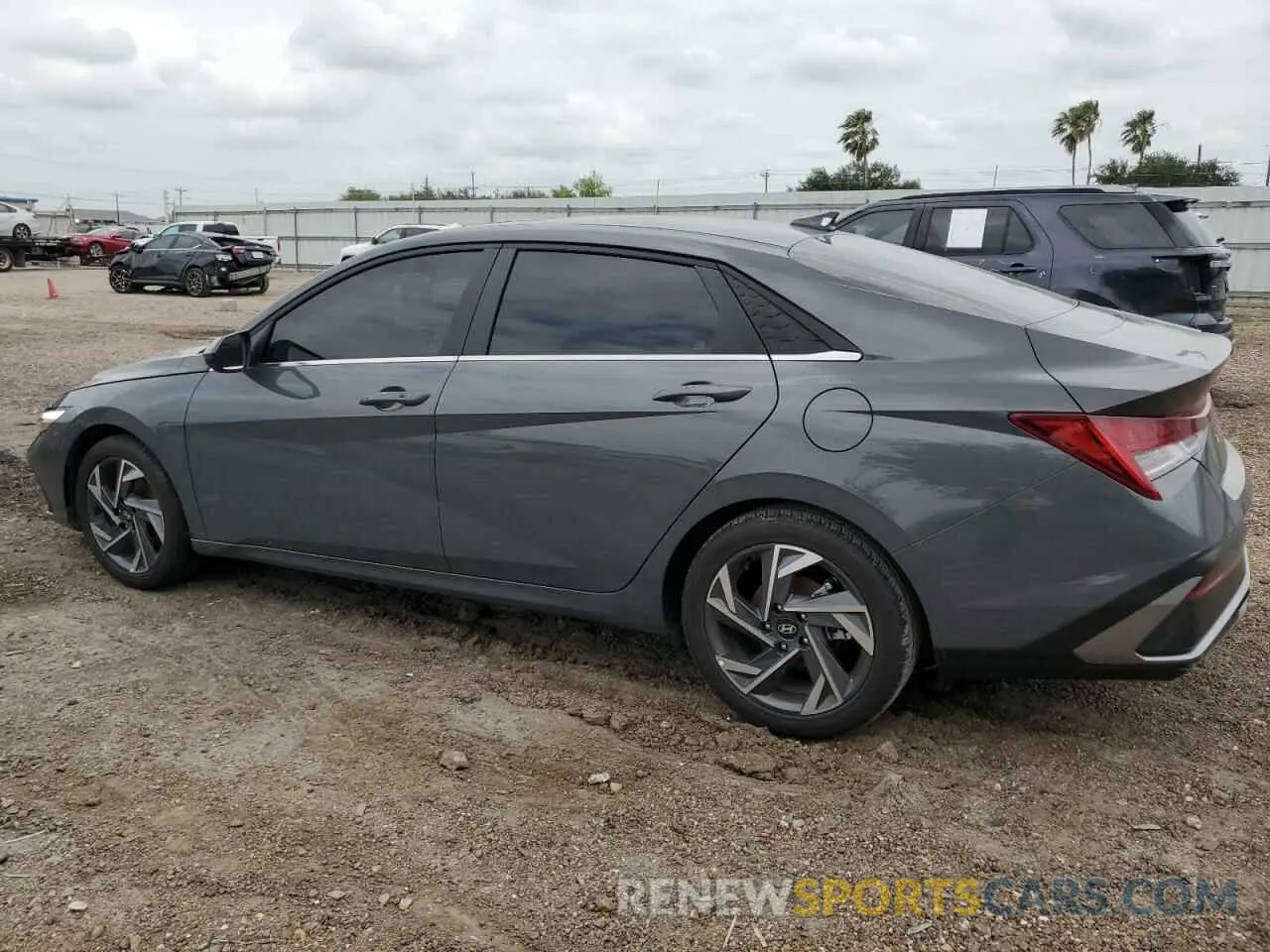 2 Photograph of a damaged car KMHLS4DG0RU819100 HYUNDAI ELANTRA 2024