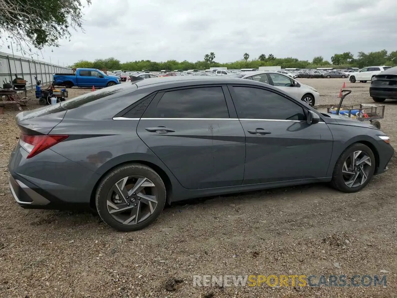 3 Photograph of a damaged car KMHLS4DG0RU819100 HYUNDAI ELANTRA 2024
