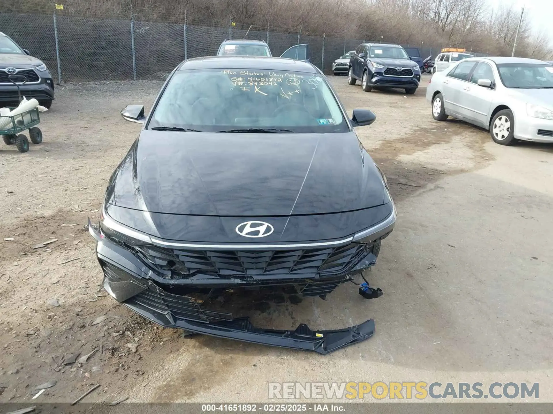 12 Photograph of a damaged car KMHLS4DG0RU843042 HYUNDAI ELANTRA 2024