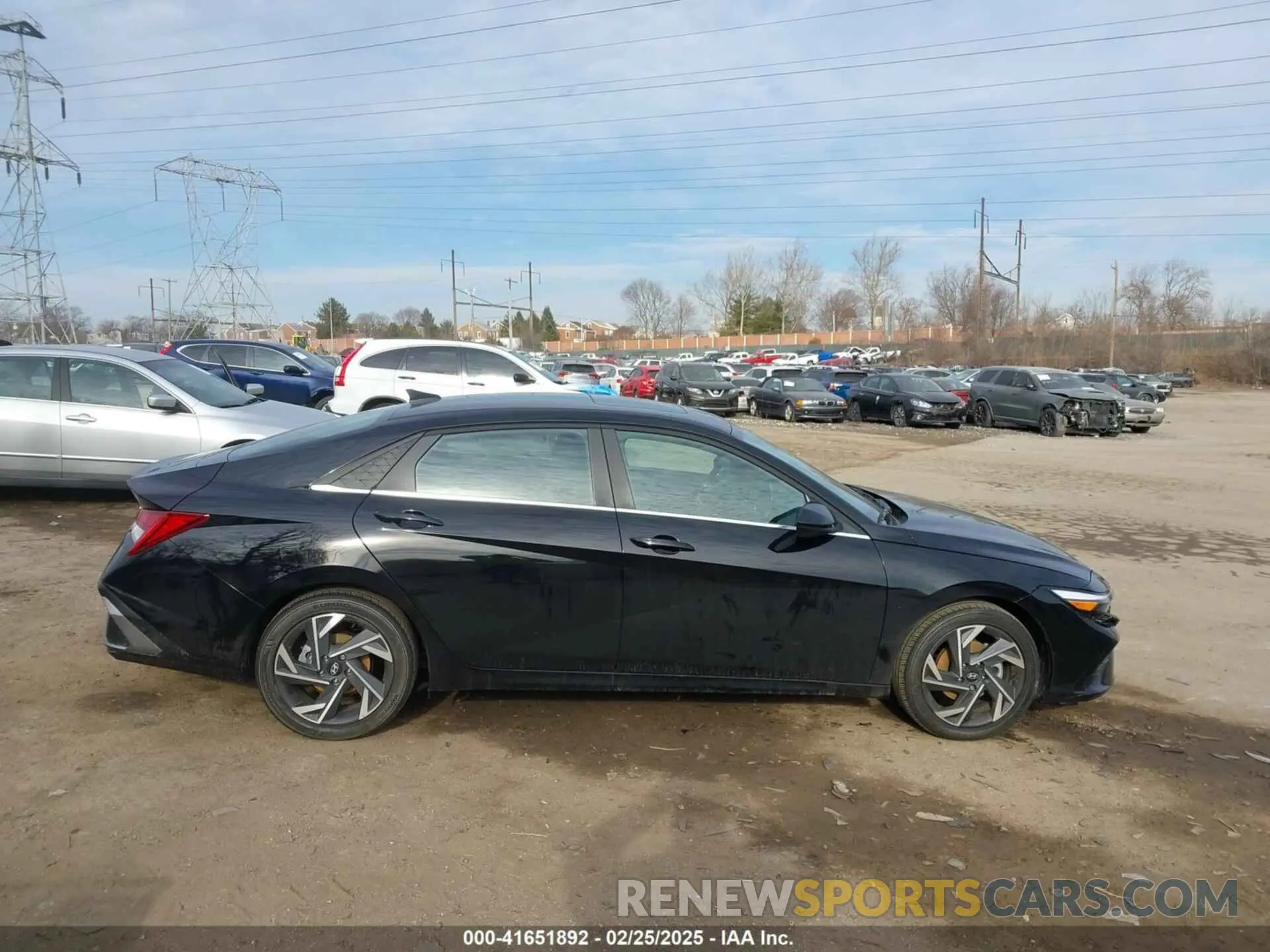 13 Photograph of a damaged car KMHLS4DG0RU843042 HYUNDAI ELANTRA 2024