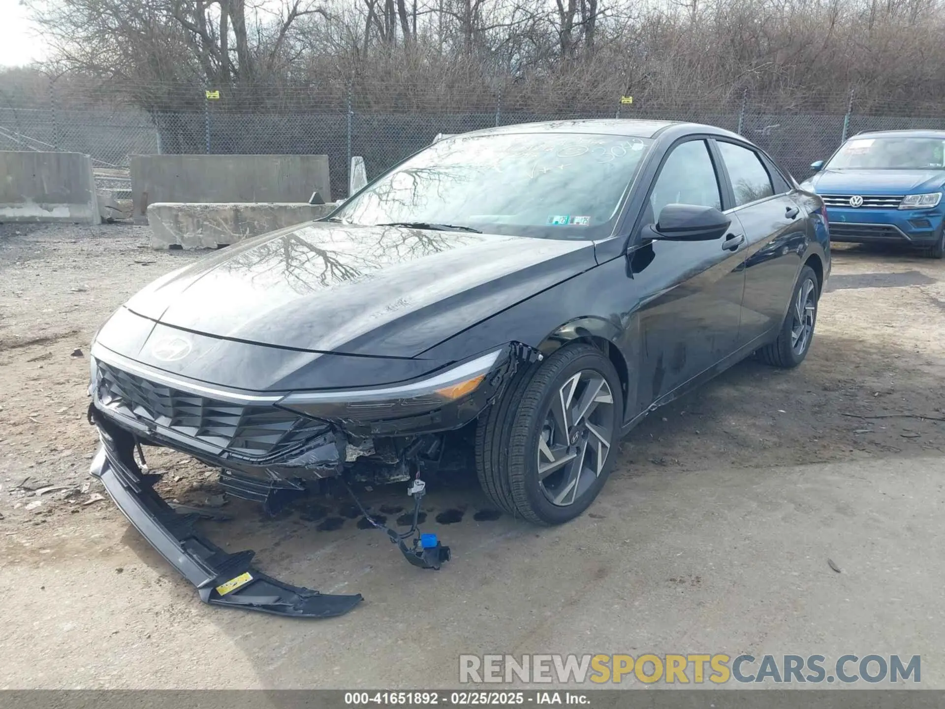 6 Photograph of a damaged car KMHLS4DG0RU843042 HYUNDAI ELANTRA 2024