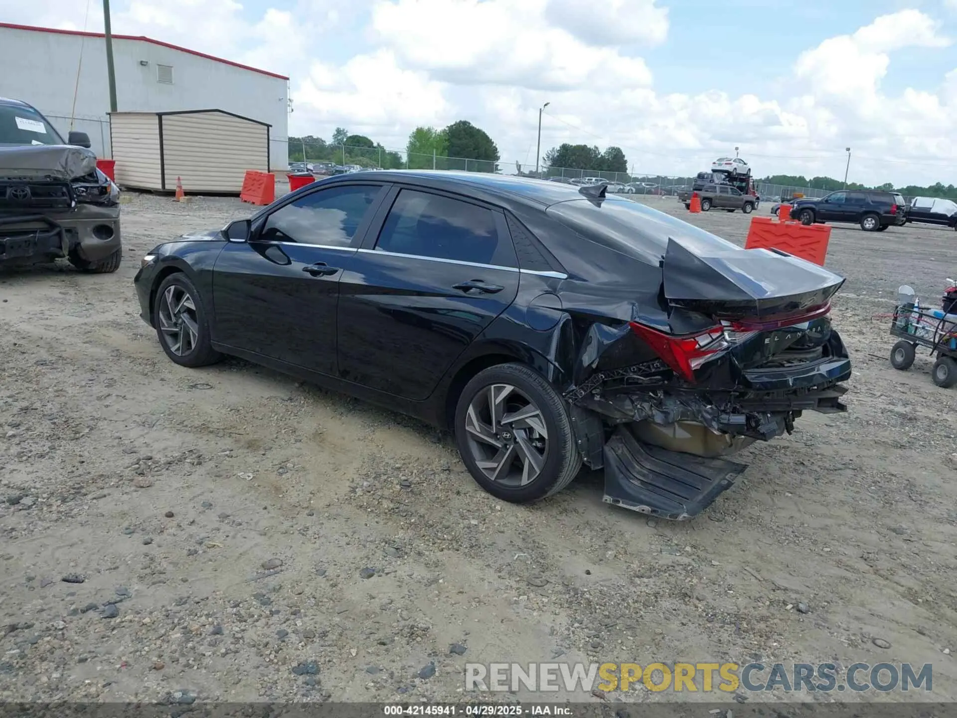 3 Photograph of a damaged car KMHLS4DG1RU671443 HYUNDAI ELANTRA 2024