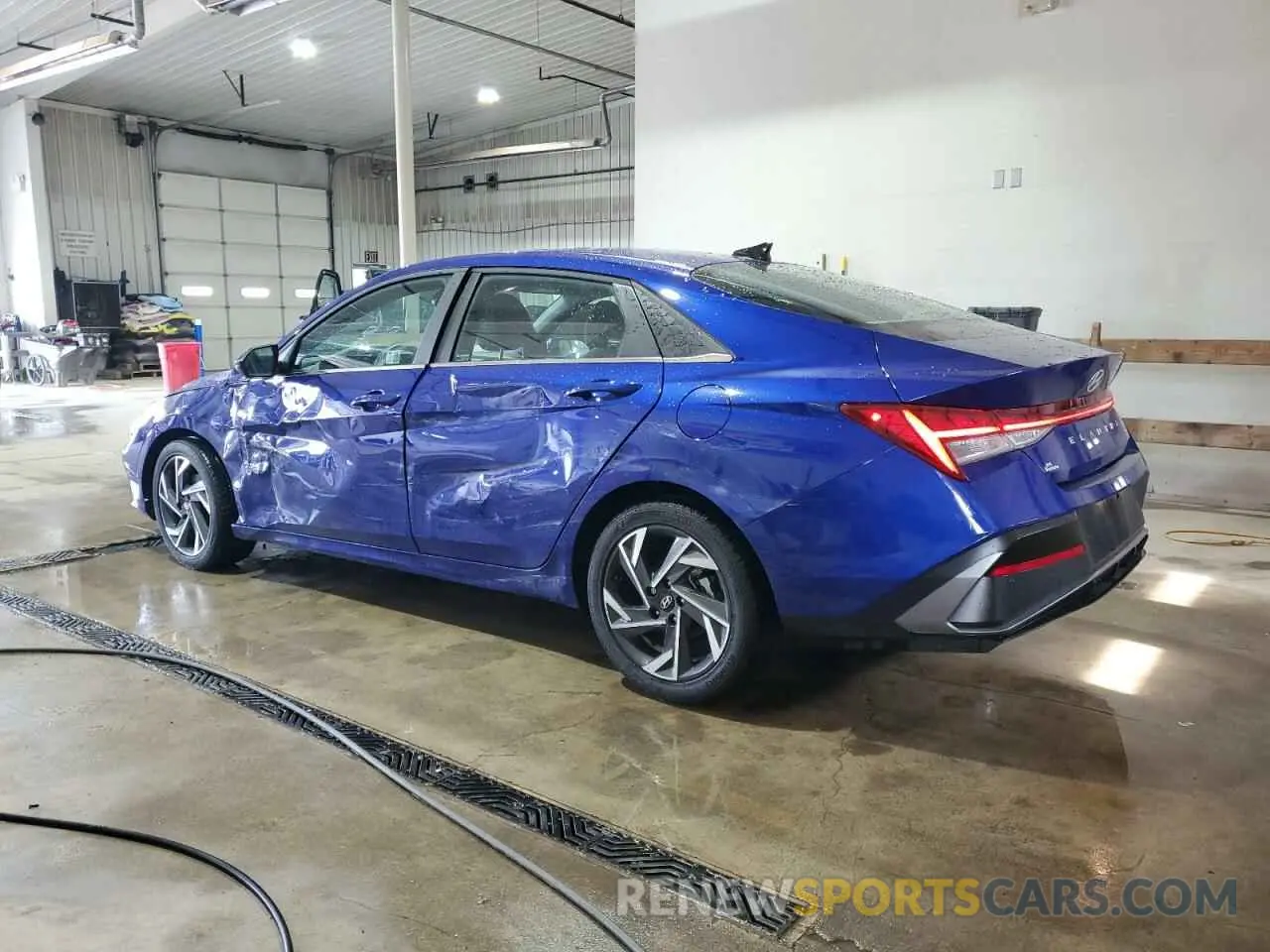 2 Photograph of a damaged car KMHLS4DG1RU780582 HYUNDAI ELANTRA 2024
