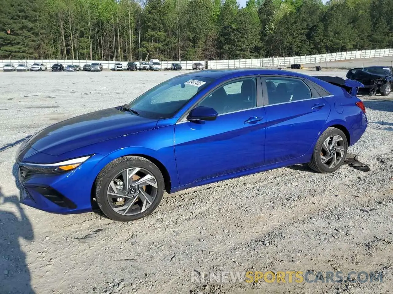 1 Photograph of a damaged car KMHLS4DG1RU815461 HYUNDAI ELANTRA 2024