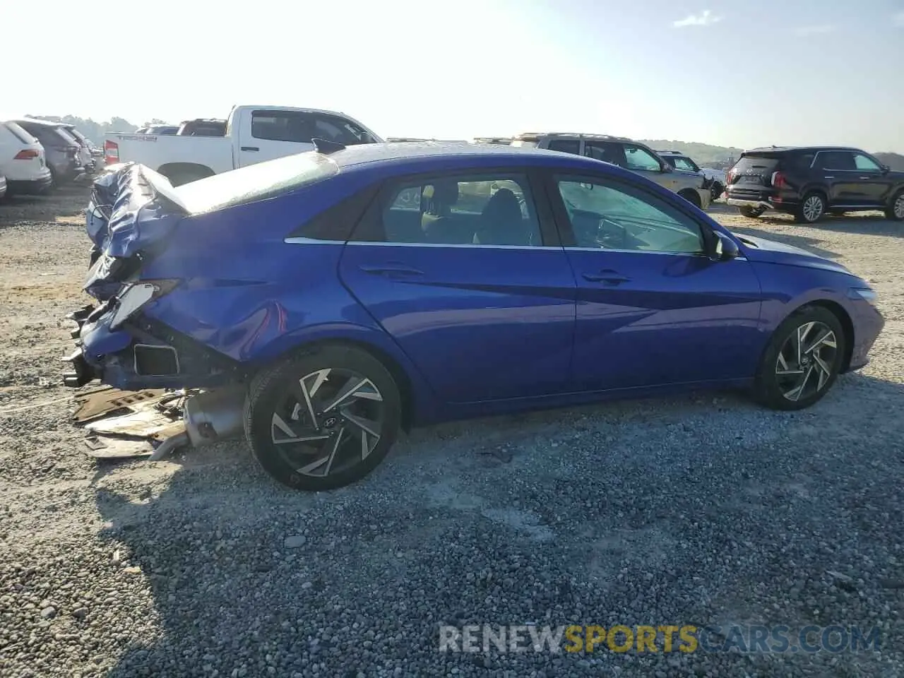3 Photograph of a damaged car KMHLS4DG1RU815461 HYUNDAI ELANTRA 2024