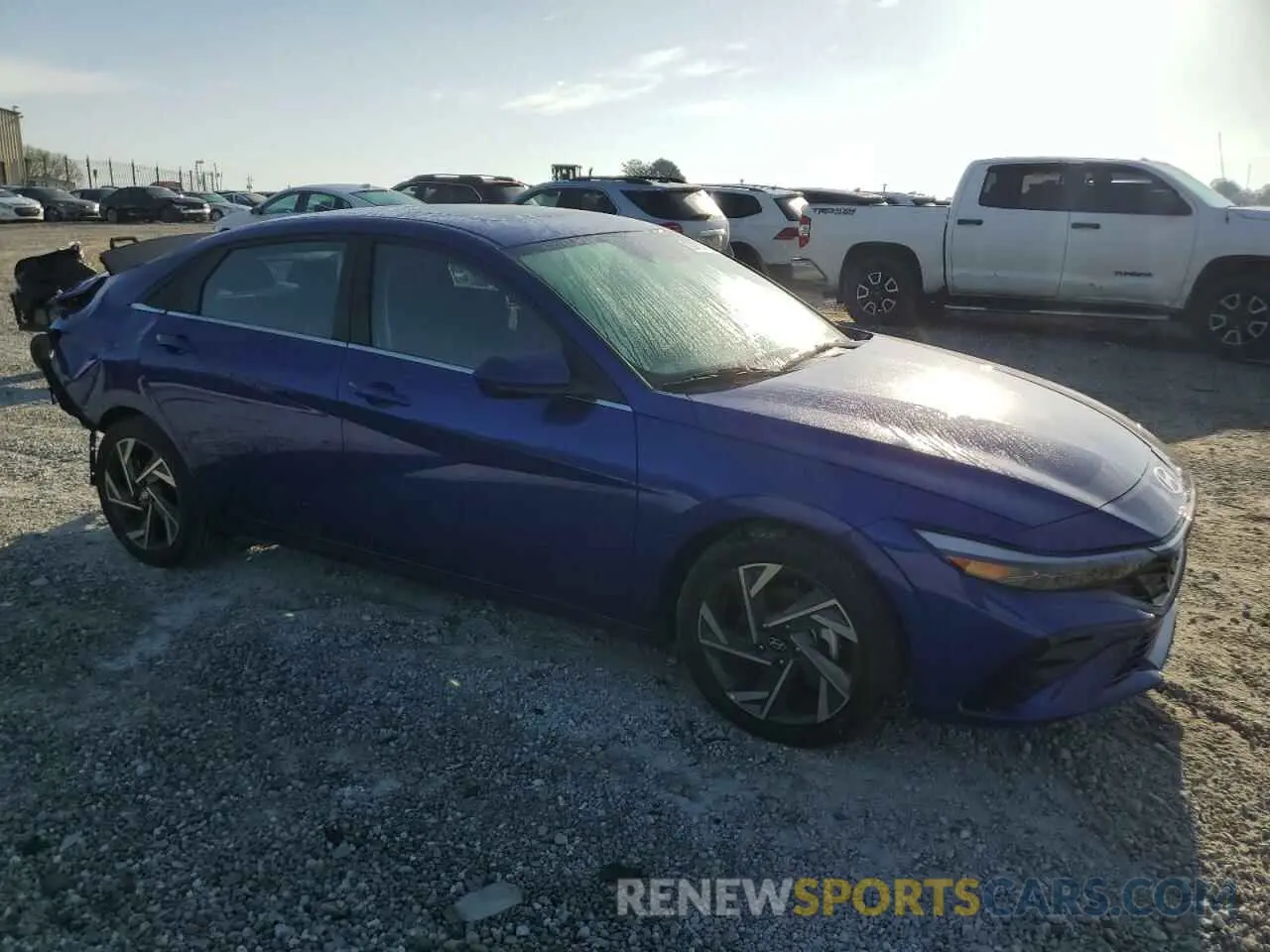 4 Photograph of a damaged car KMHLS4DG1RU815461 HYUNDAI ELANTRA 2024