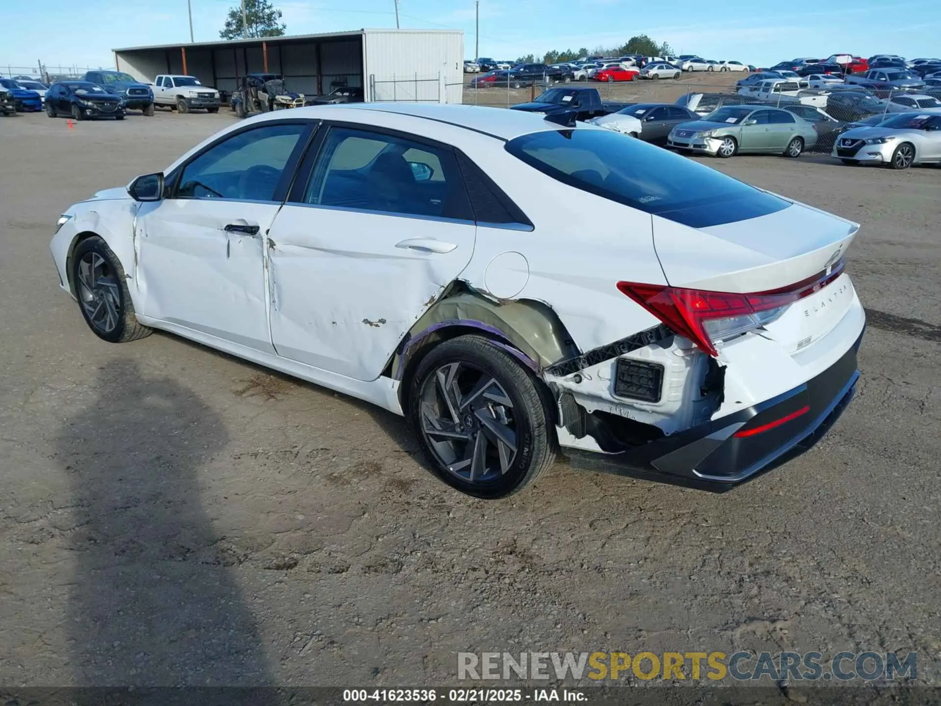 3 Photograph of a damaged car KMHLS4DG2RU700187 HYUNDAI ELANTRA 2024