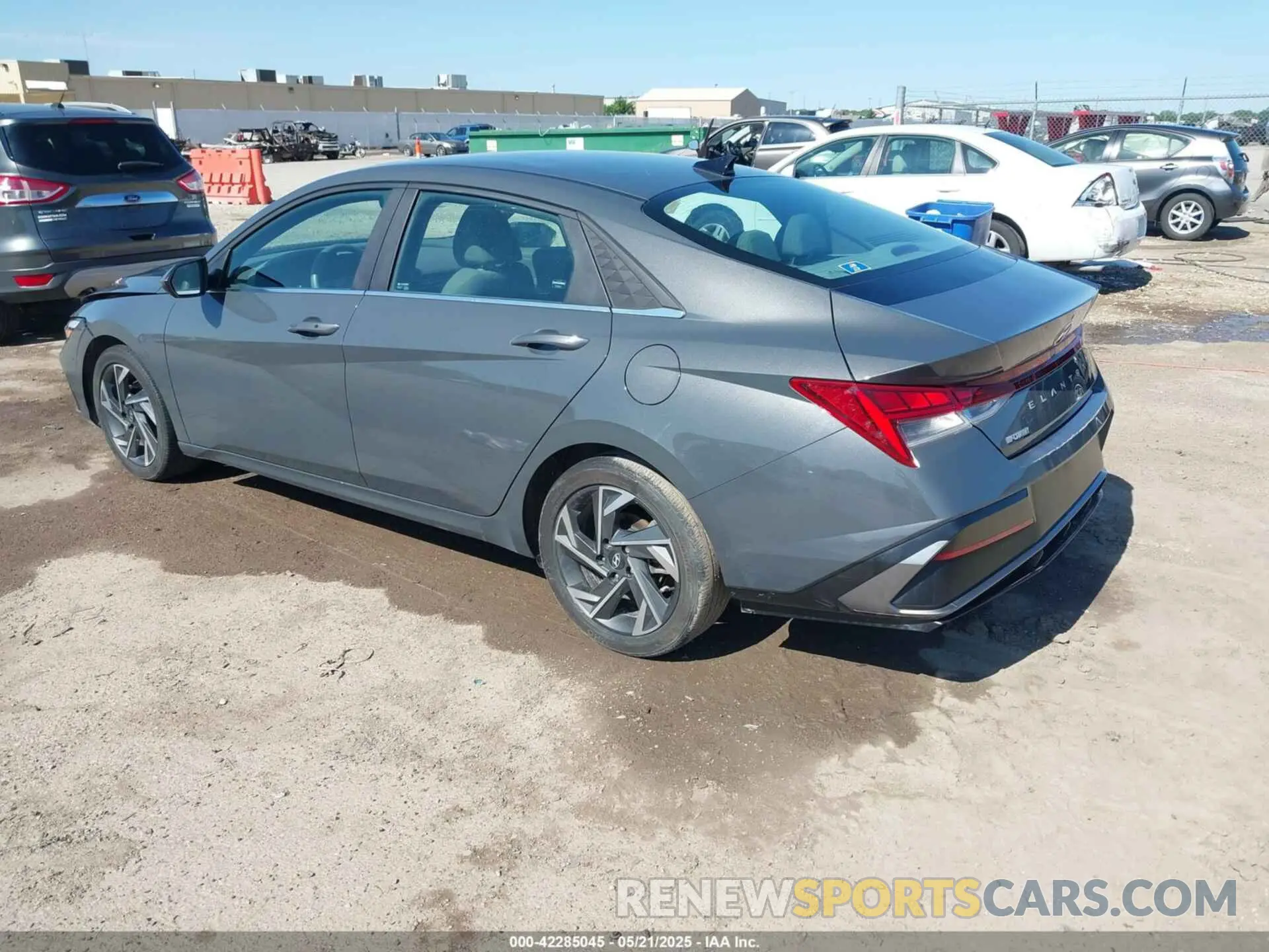 3 Photograph of a damaged car KMHLS4DG2RU724506 HYUNDAI ELANTRA 2024