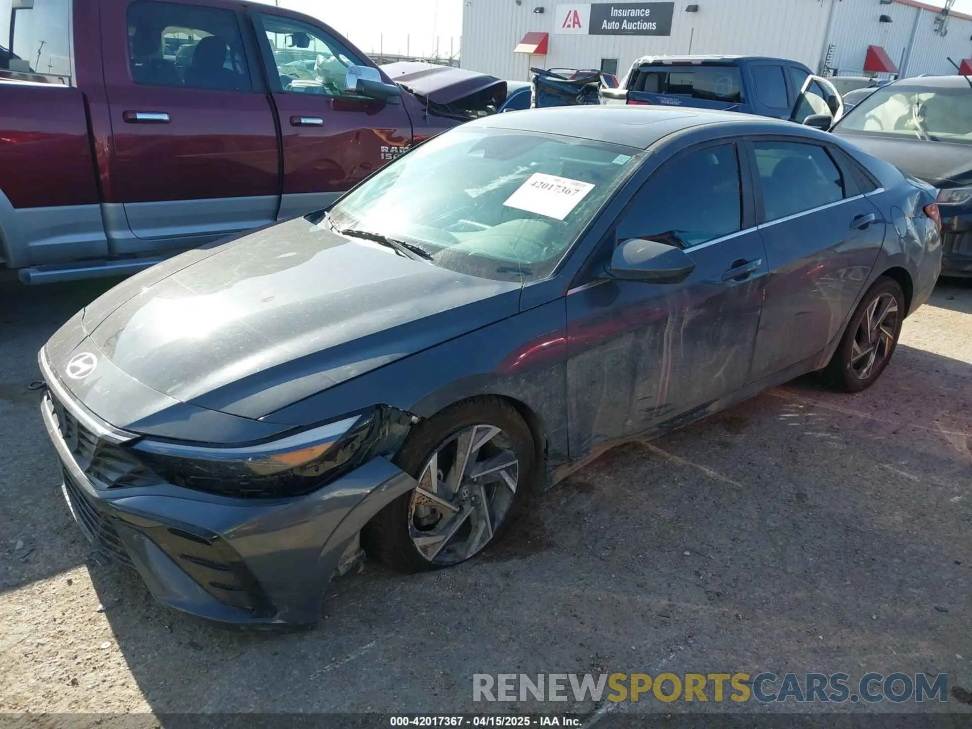 2 Photograph of a damaged car KMHLS4DG2RU730306 HYUNDAI ELANTRA 2024