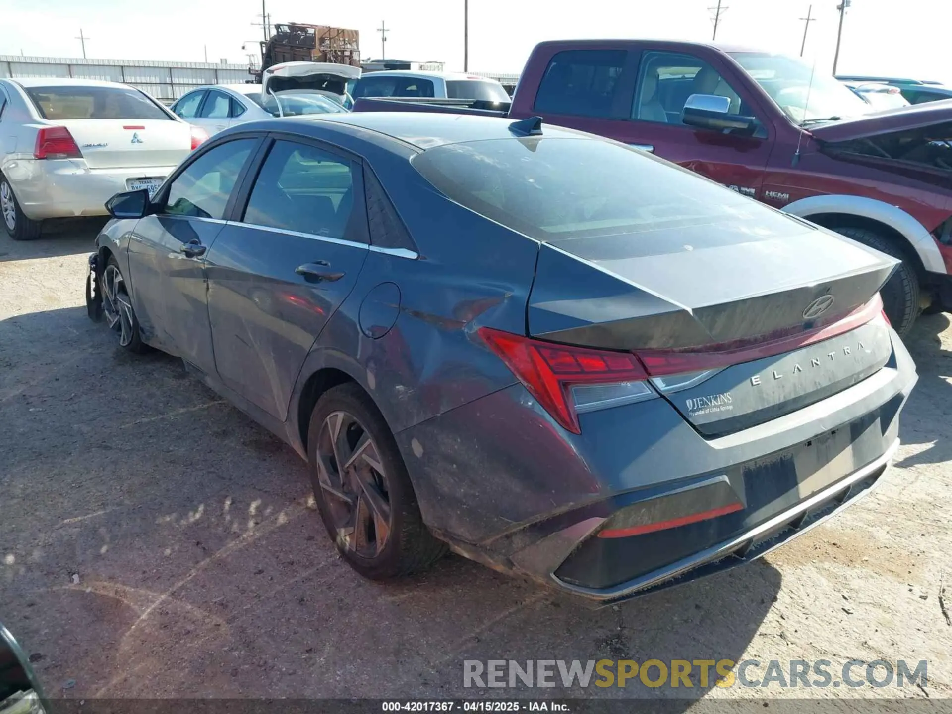 3 Photograph of a damaged car KMHLS4DG2RU730306 HYUNDAI ELANTRA 2024